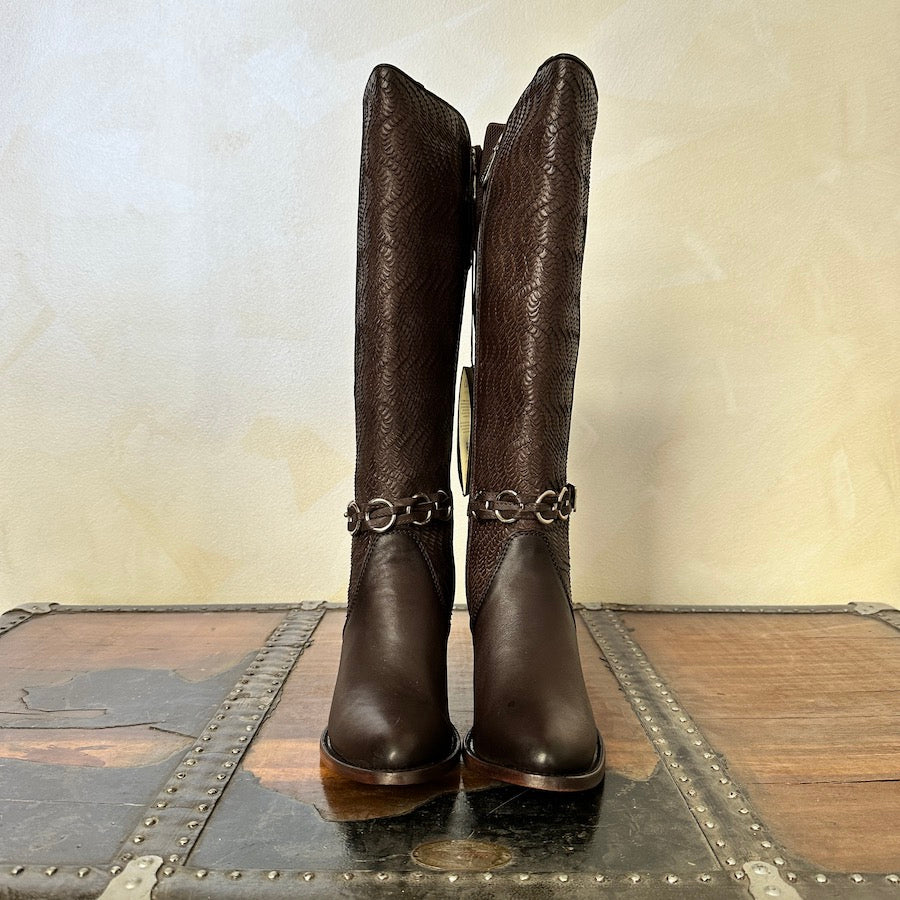 Cuadra Wmns Tall Boots Volturno Castaño 3F14VL