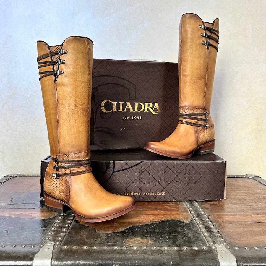 Cuadra Wmns Tall Boots Crust Arcilla 1X2DCS – Lil Bit of Mexico 