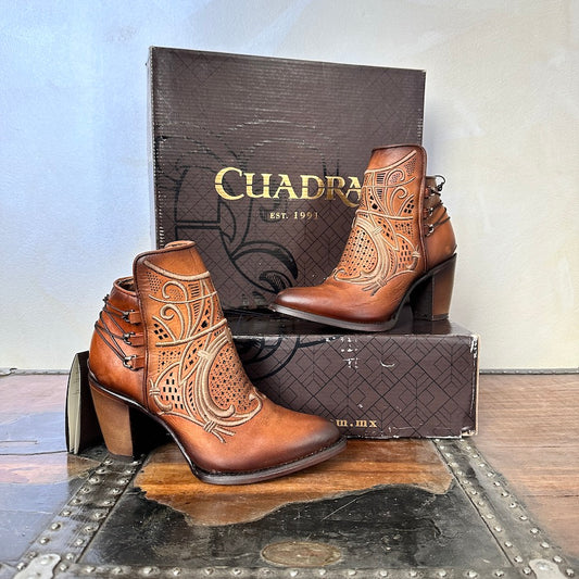 Cuadra Wmns Ankle Boots Crust Satro Castano Honey 3F48RS