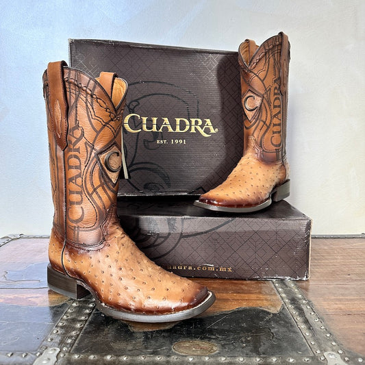 Cuadra Mens Ostrich Belly Flame Orix 3Z1OA1