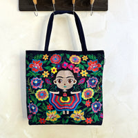 Baby Doll  Frida Kahlo Tote Bag