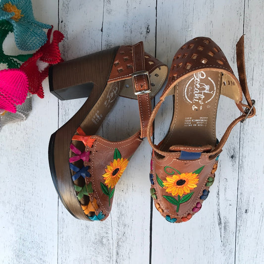 Girasol's Ankle Strap Pumps