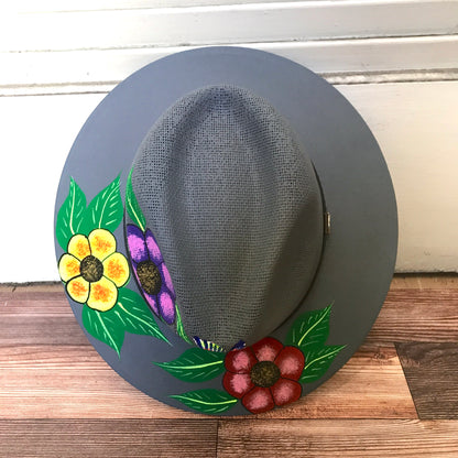 Colibri's Hand Painted Hat ( M )