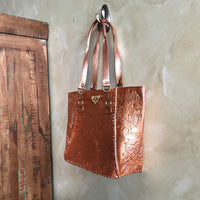 Julieta's Leather Top-Handle Shoulder Bag Set